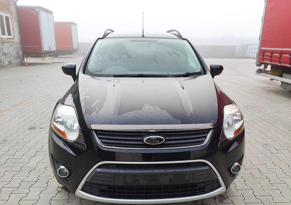 Ford Kuga cena 10950 przebieg: 124000, rok produkcji 2009 z Stąporków małe 79